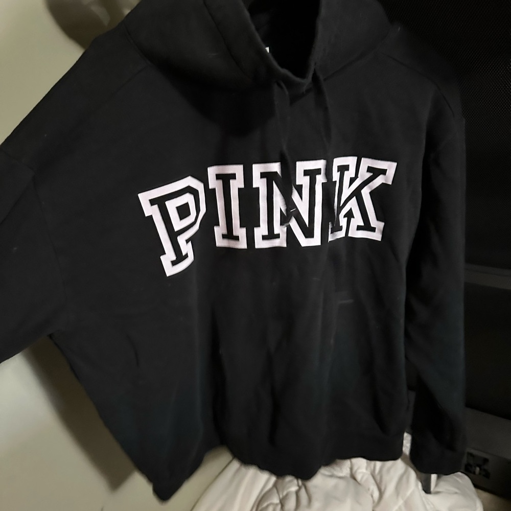VS black Pink cowl neck sweatshirt